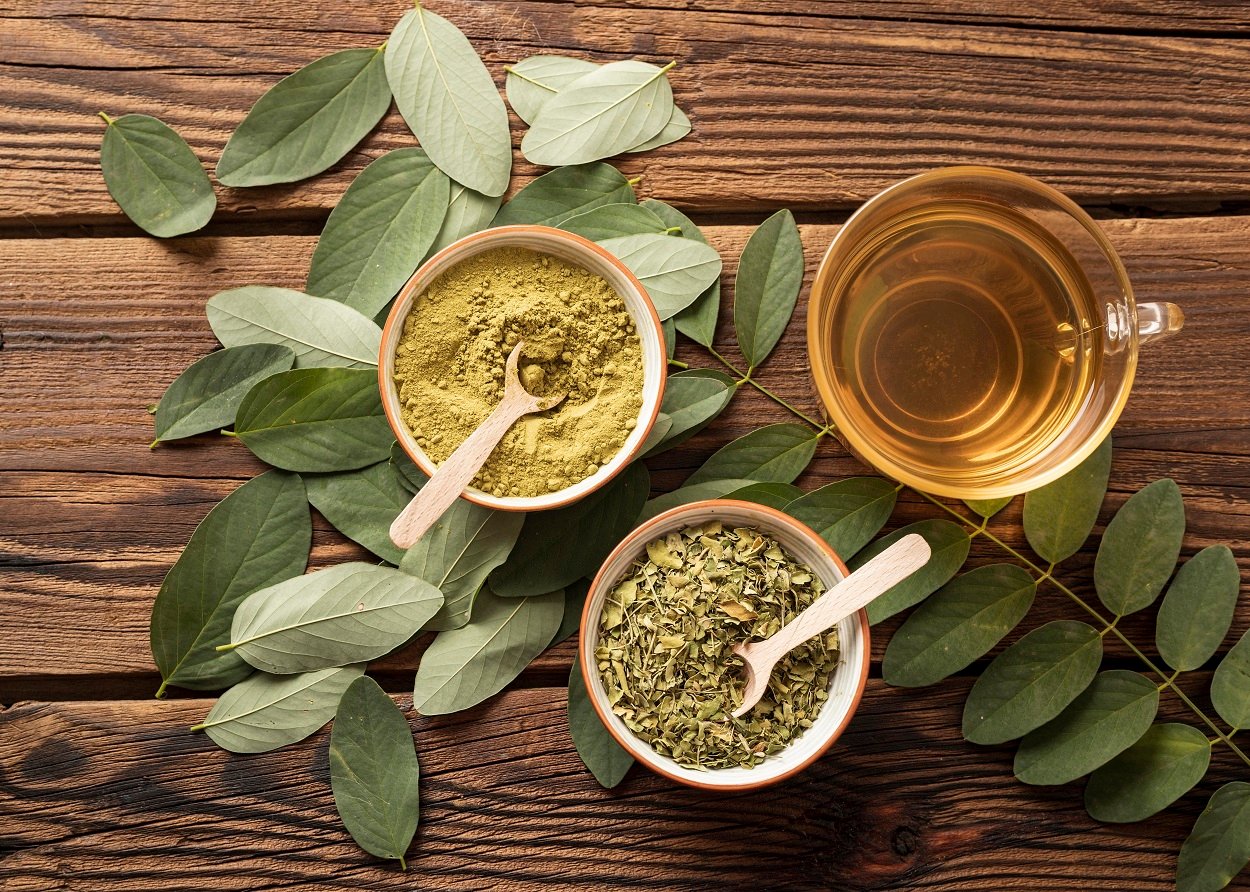 como fazer cha-de-moringa-oleífera